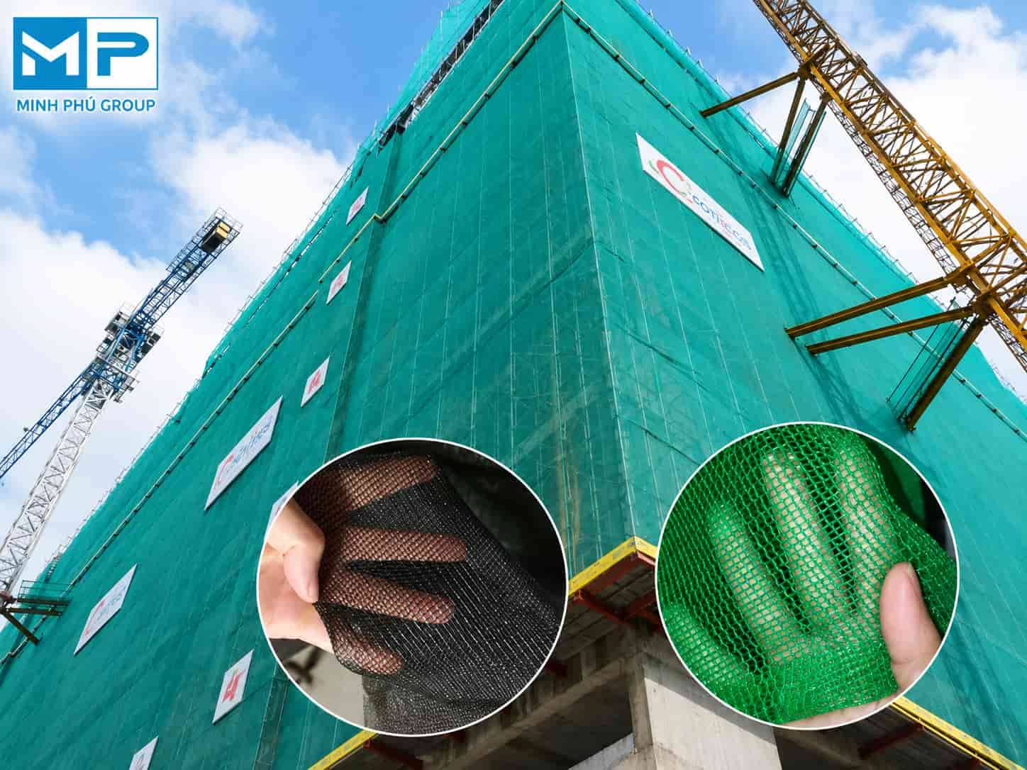 Giá lưới bao che công trình mới nhất