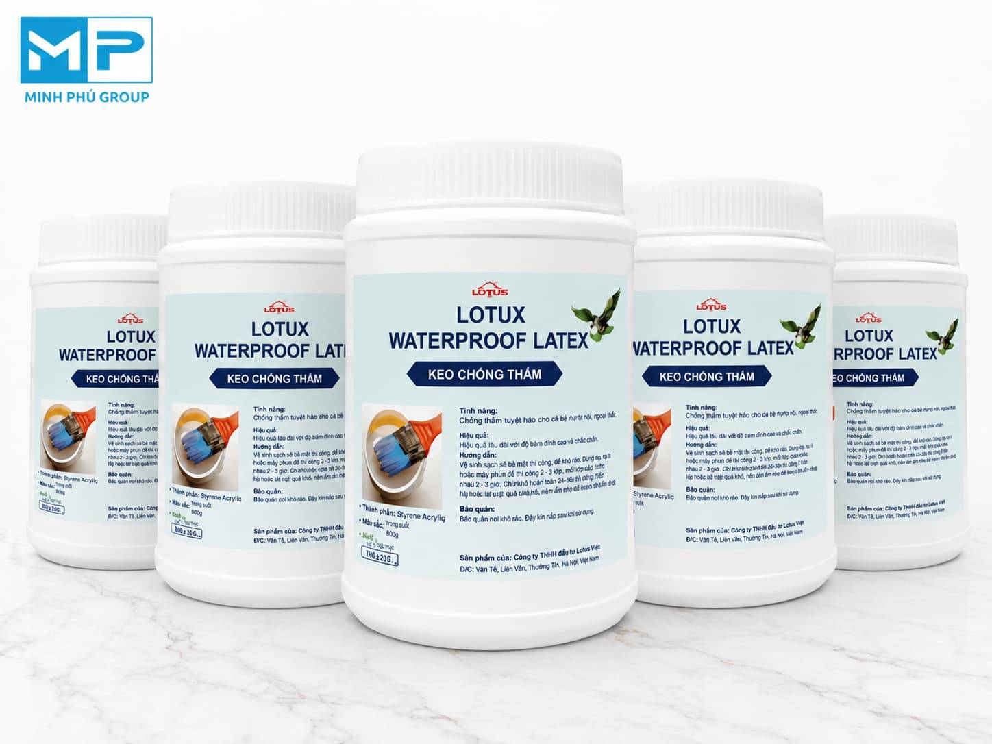 Keo chống thấm RELUX WATER PROOF LATEX 800g