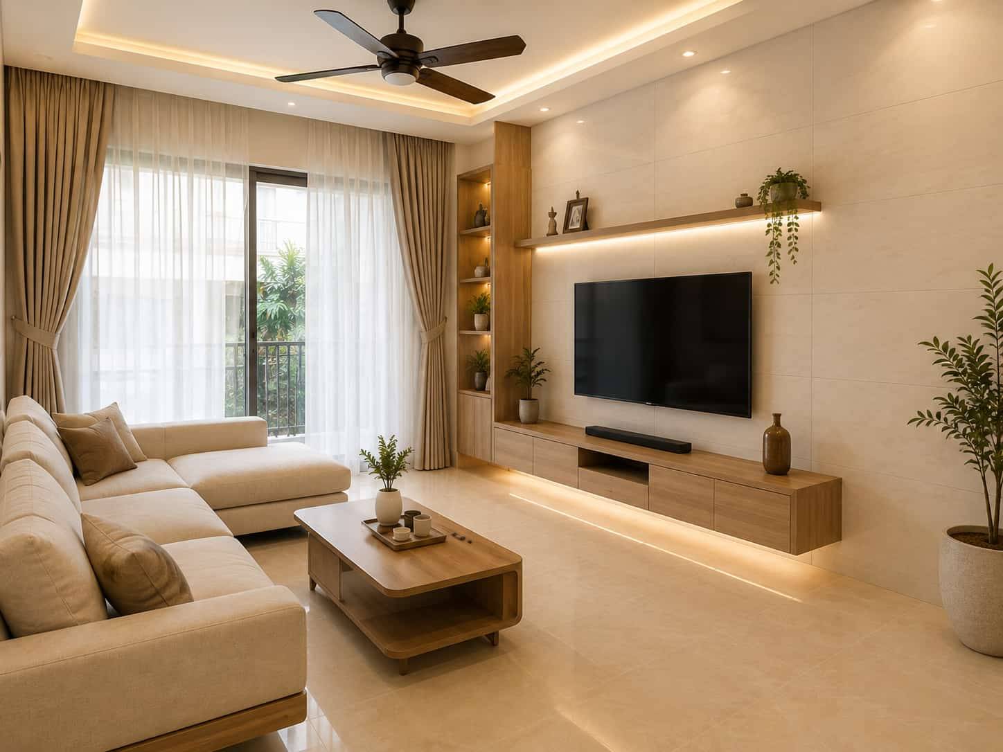 20 ý tưởng phối màu gạch ốp tường phòng khách đẹp, hiện đại