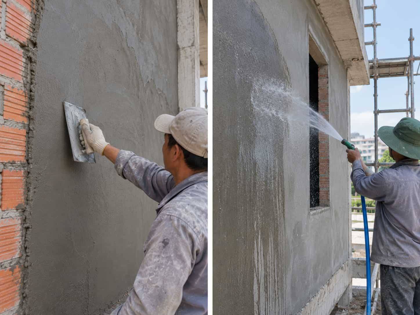 Hướng Dẫn Trát Tường Ngoài Đúng Kỹ Thuật, Hạn Chế Nứt