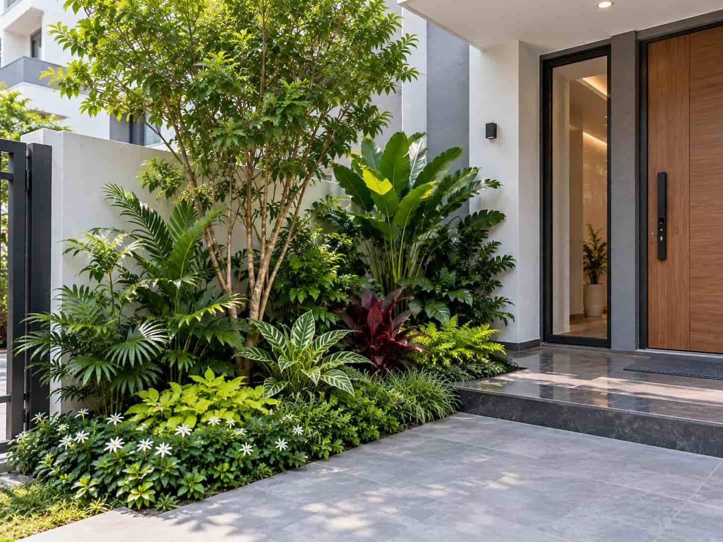 20 Mẫu Tiểu Cảnh Sân Vườn Đẹp Cho Nhà Phố, Sân Nhỏ