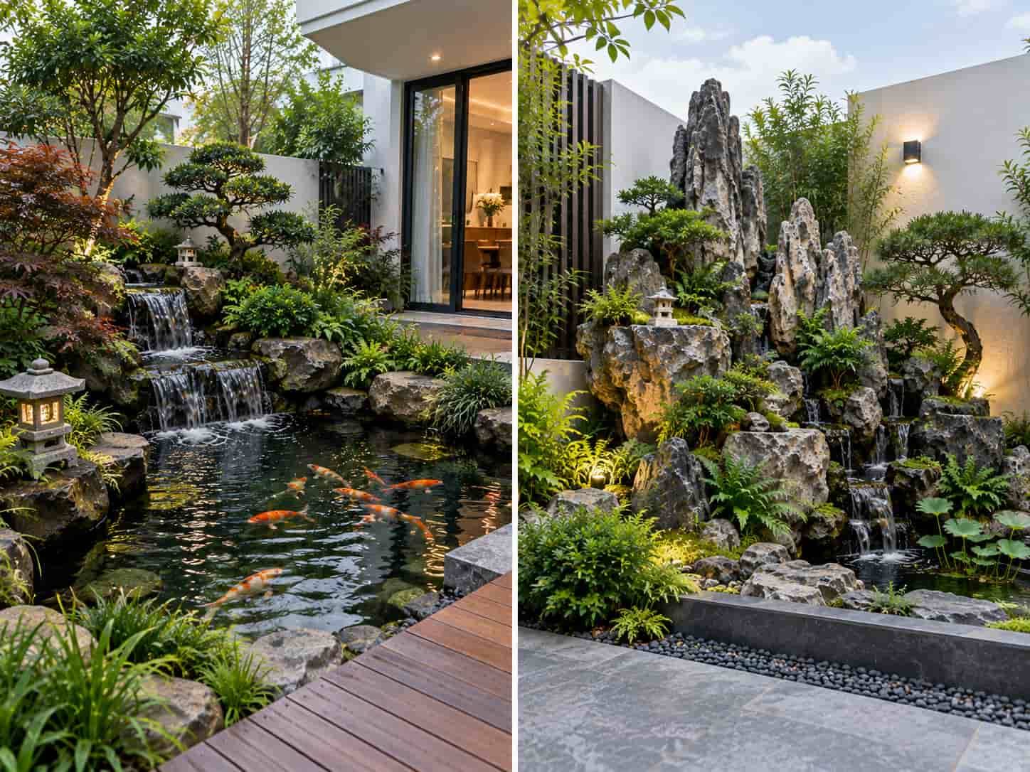 Tiểu cảnh sân vườn