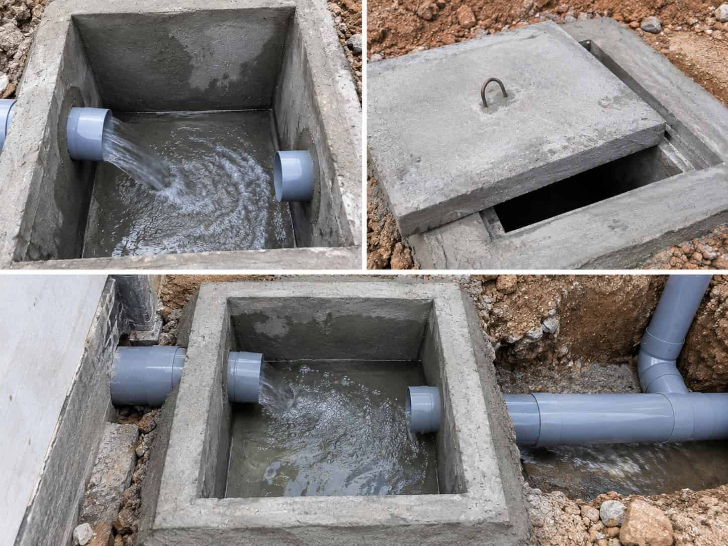 Cách Xây Hố Ga Thoát Nước Gia Đình Đúng Cách Từng Bước