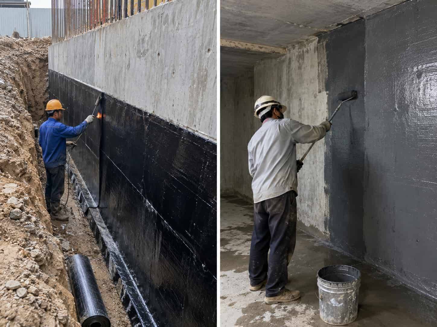 Chống Thấm Tầng Hầm: 7 Giải Pháp Xử Lý Vách, Sàn Hiệu Quả