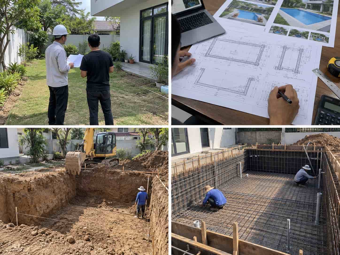 Cách Xây Hồ Bơi Đúng Kỹ Thuật: Quy Trình Thi Công Chi Tiết