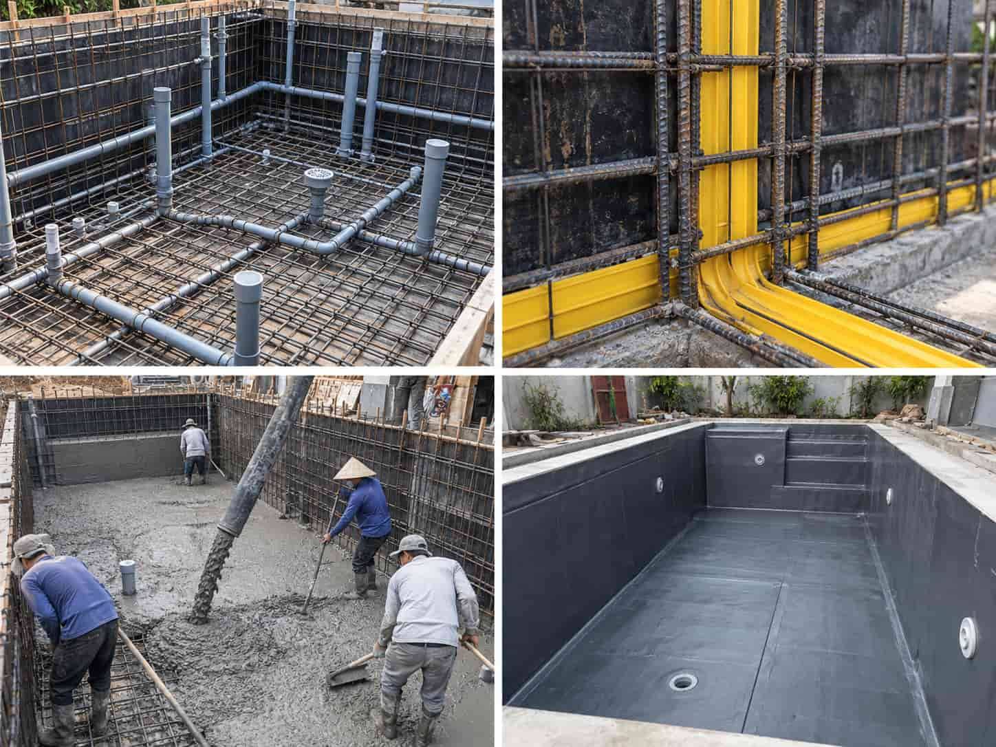 Cách Xây Hồ Bơi Đúng Kỹ Thuật: Quy Trình Thi Công Chi Tiết