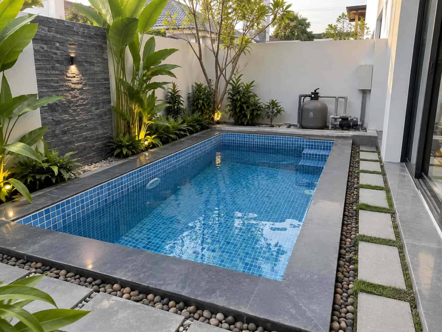 Cách xây bể bơi mini tại nhà