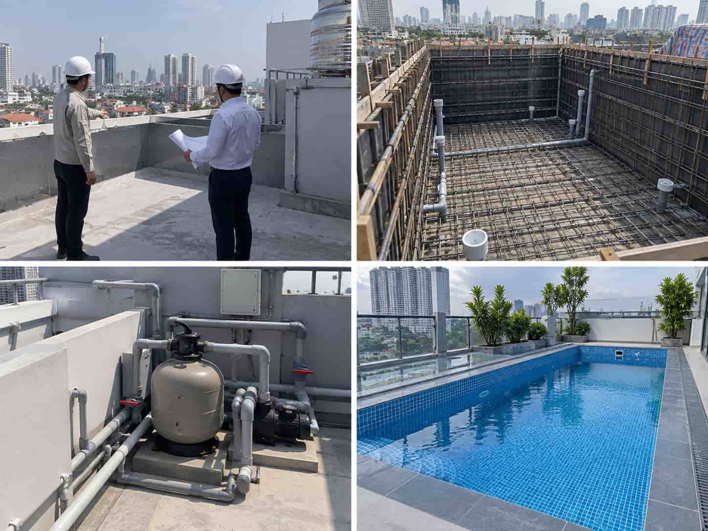 Cách Xây Hồ Bơi Đúng Kỹ Thuật: Quy Trình Thi Công Chi Tiết