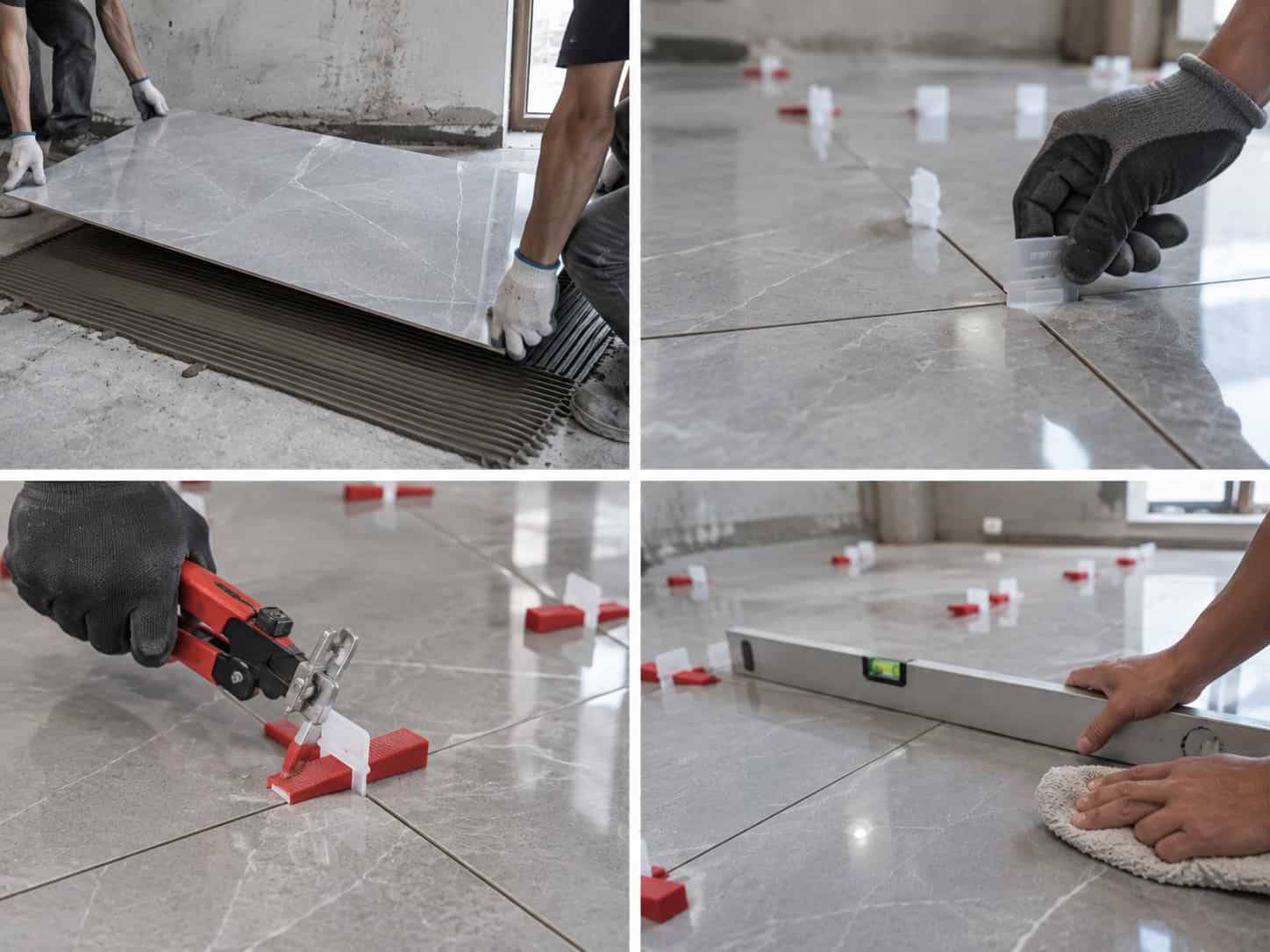 Cách Lát Gạch Khổ Lớn Đúng Kỹ Thuật Theo 9 Bước