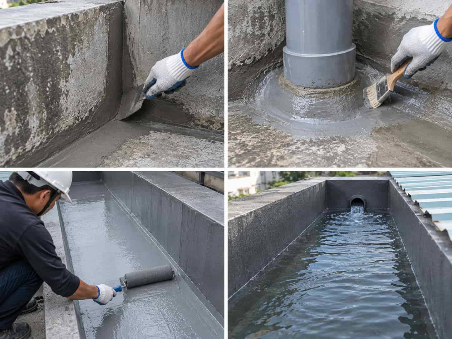 Sê Nô Là Gì? Cách Chống Thấm Sê Nô Mái Đúng Kỹ Thuật