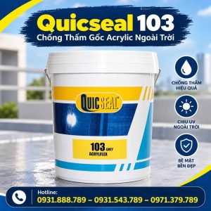 Quicseal 103 – Chống Thấm Gốc Acrylic Ngoài Trời