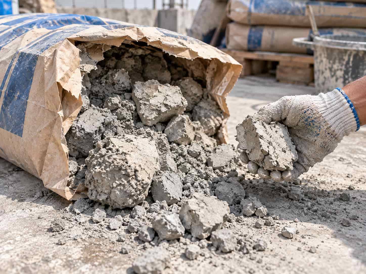 Xi Măng Bị Ướt Phải Làm Sao? Có Dùng Được Không?
