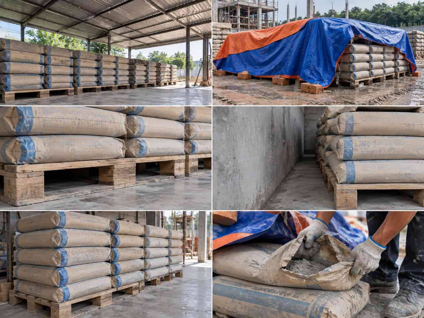 Cách bảo quản xi măng đúng tại công trình
