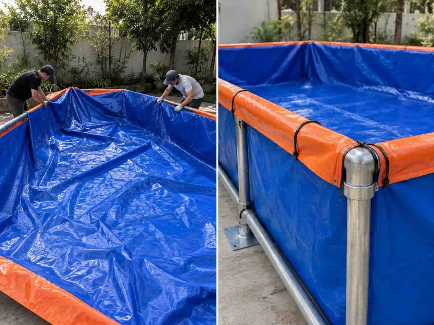Cách Làm Hồ Bơi Mini Tại Nhà Bằng Bạt, Đơn Giản, Dễ Làm