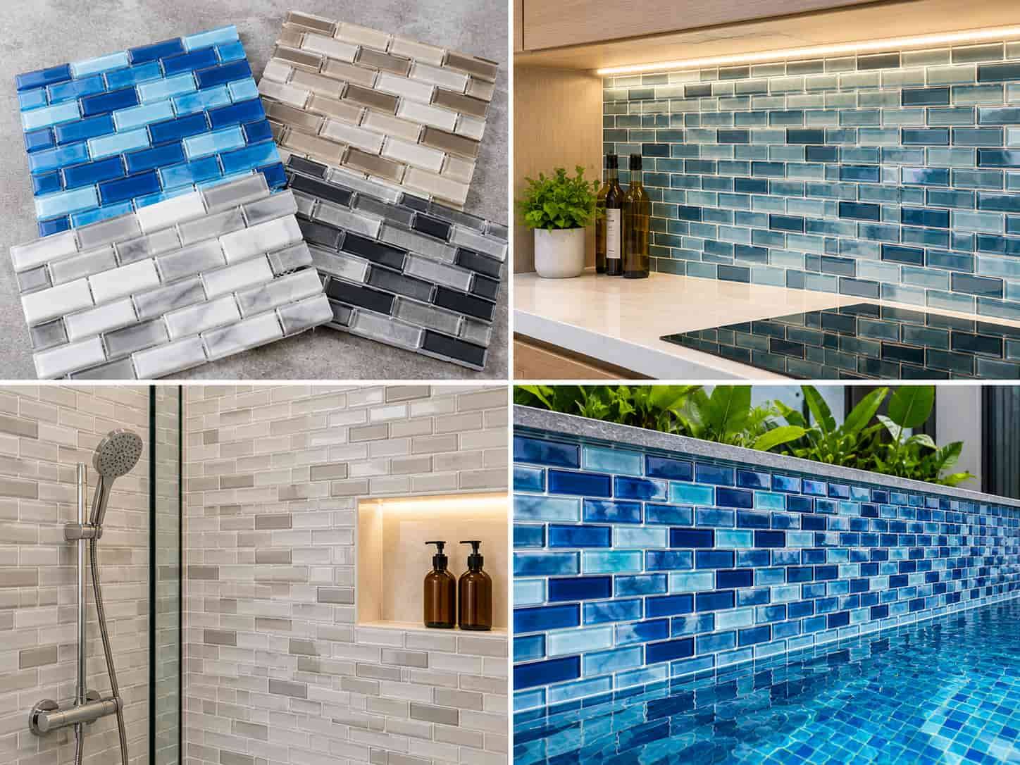 Kích Thước Gạch Mosaic Vuông, Chữ Nhật, Lục Giác Phổ Biến