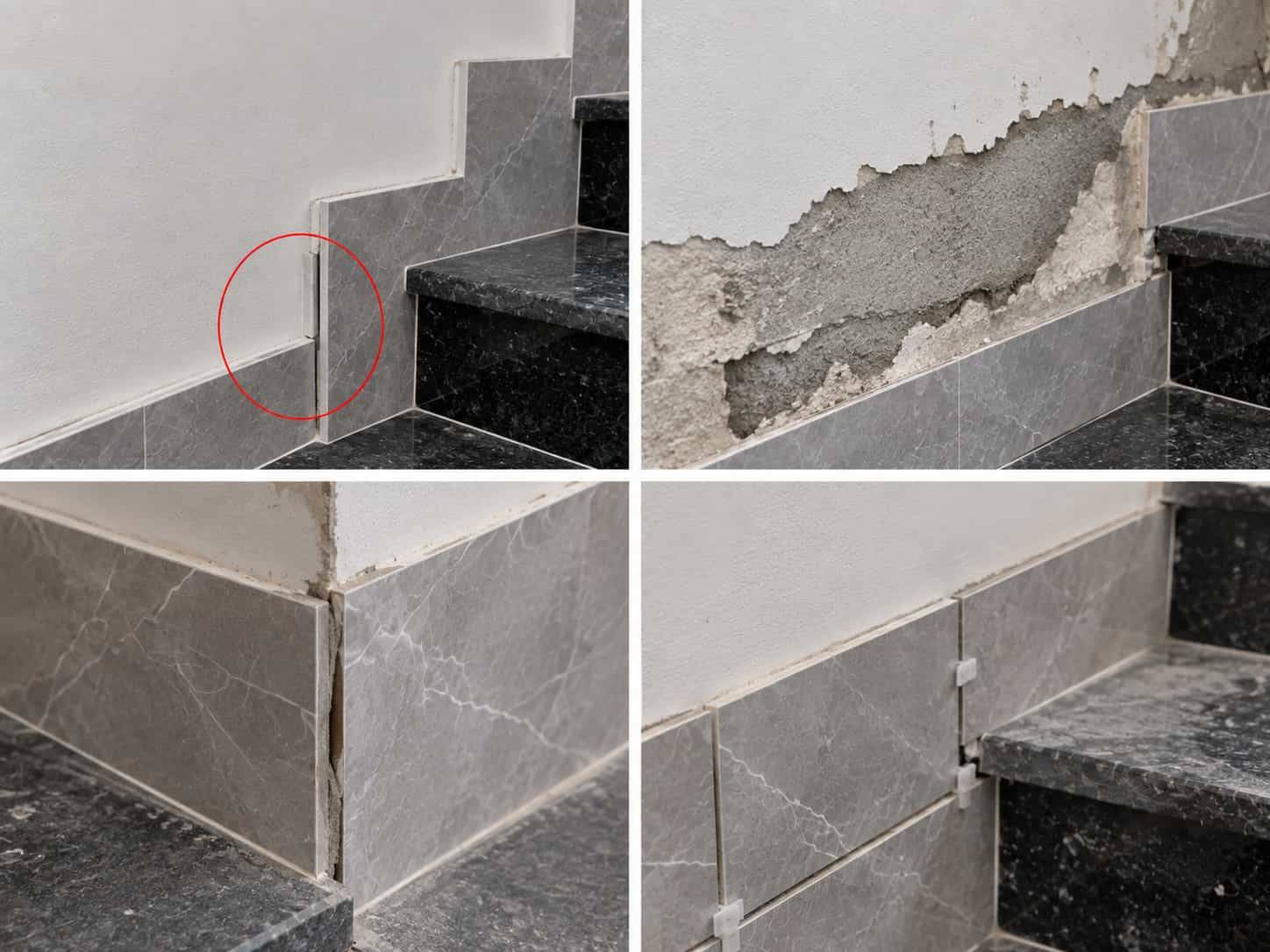 Cách ốp gạch tường cầu thang đẹp, đúng kỹ thuật