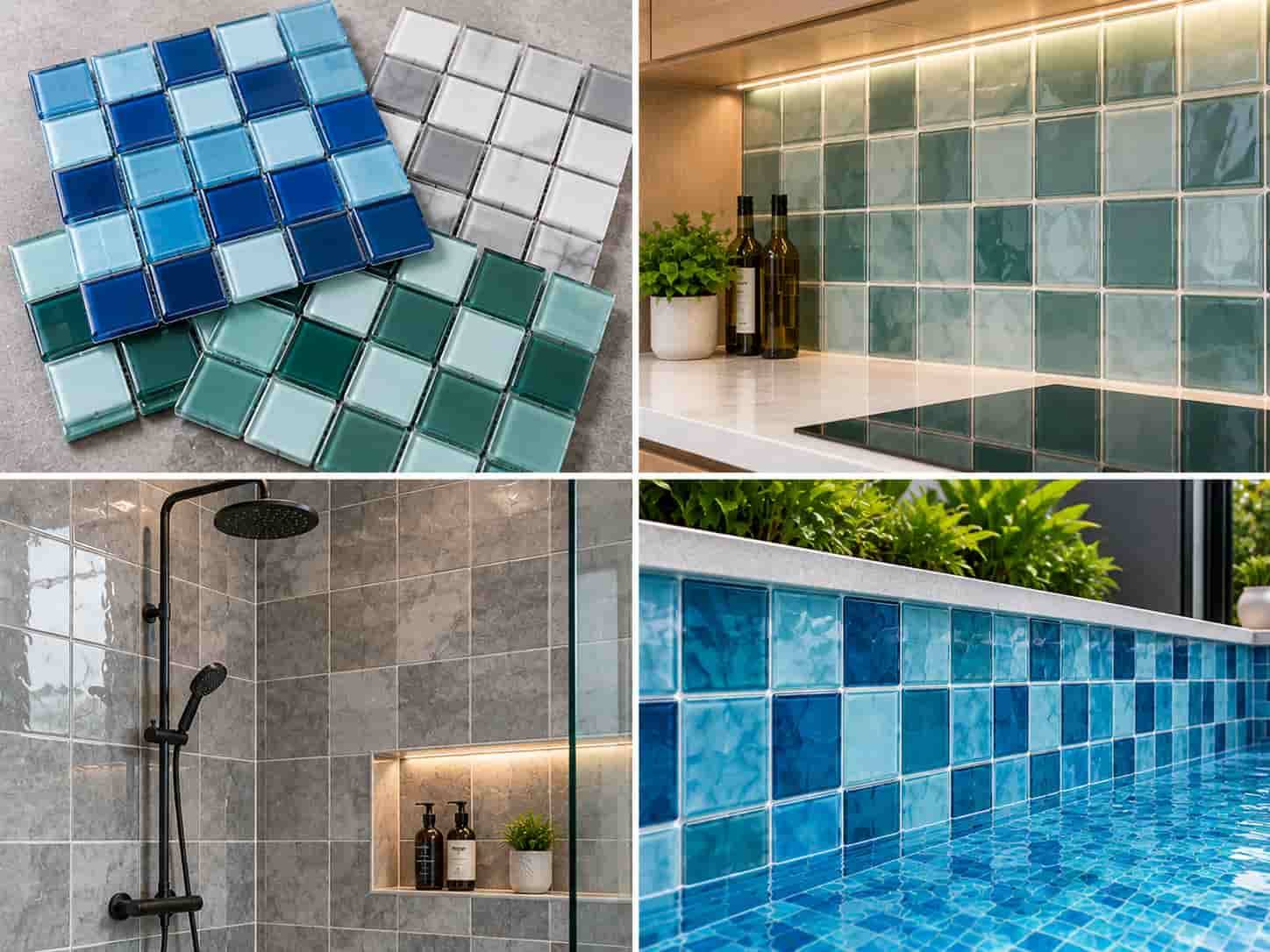 Kích Thước Gạch Mosaic Vuông, Chữ Nhật, Lục Giác Phổ Biến