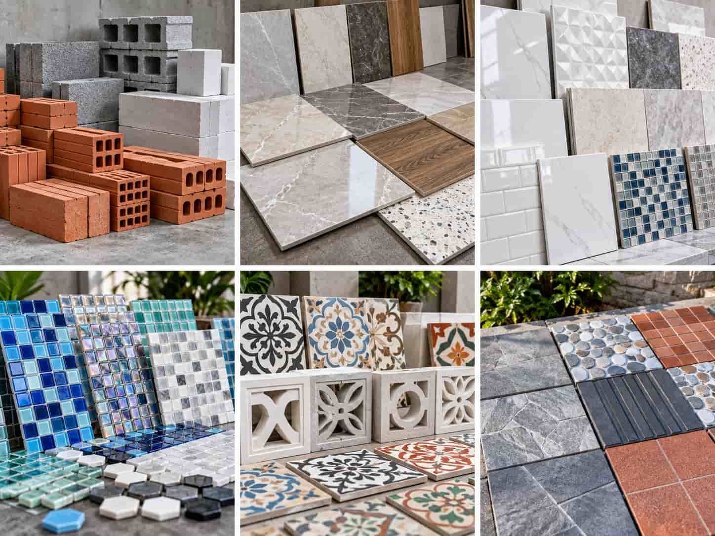 Các loại gạch hiện nay