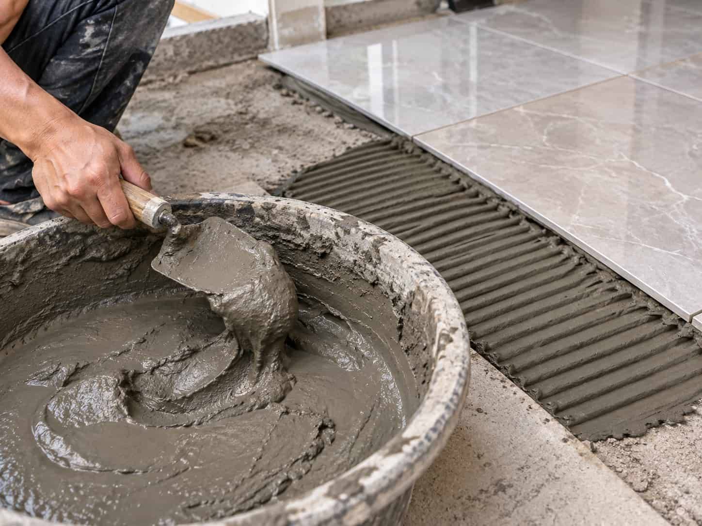 1m2 lát gạch cần bao nhiêu xi măng hồ dầu