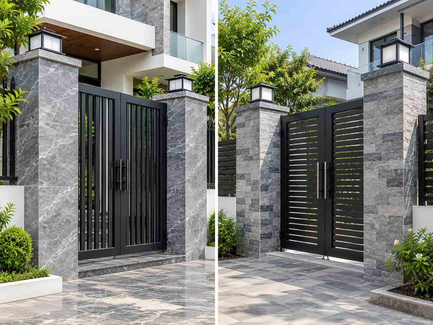 Top 20 Mẫu Gạch Ốp Trụ Cổng Đẹp, Hiện Đại 2026