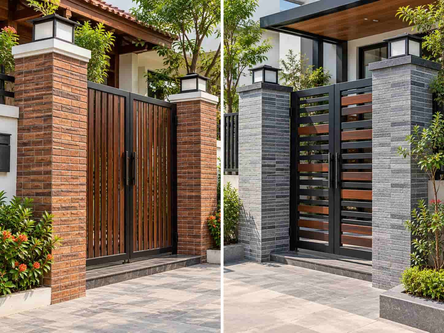 Top 20 Mẫu Gạch Ốp Trụ Cổng Đẹp, Hiện Đại 2026