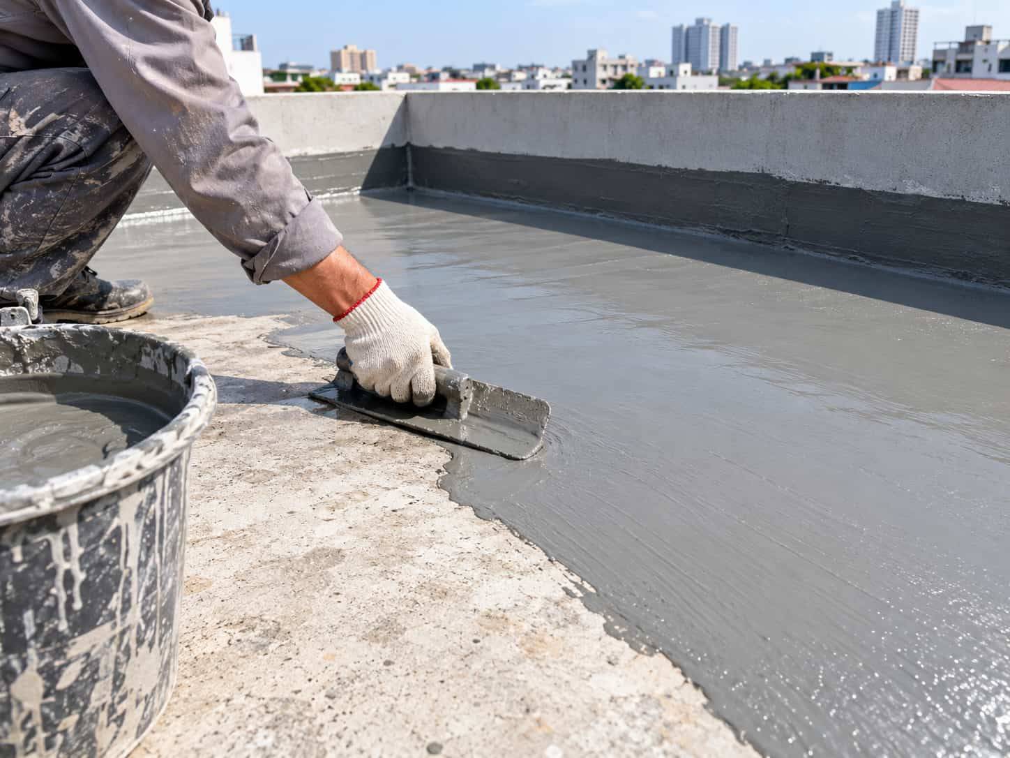 Cách Chống Thấm Sân Thượng Bằng Xi Măng Đúng Kỹ Thuật