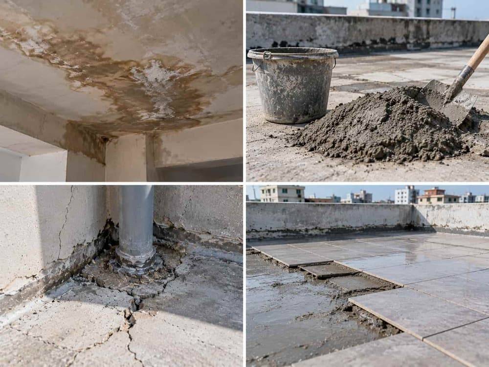 Cách Chống Thấm Sân Thượng Bằng Xi Măng Đúng Kỹ Thuật