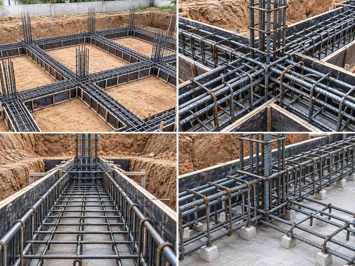 Móng Băng 2 Phương Là Gì? Cấu Tạo & Bố Trí Thép