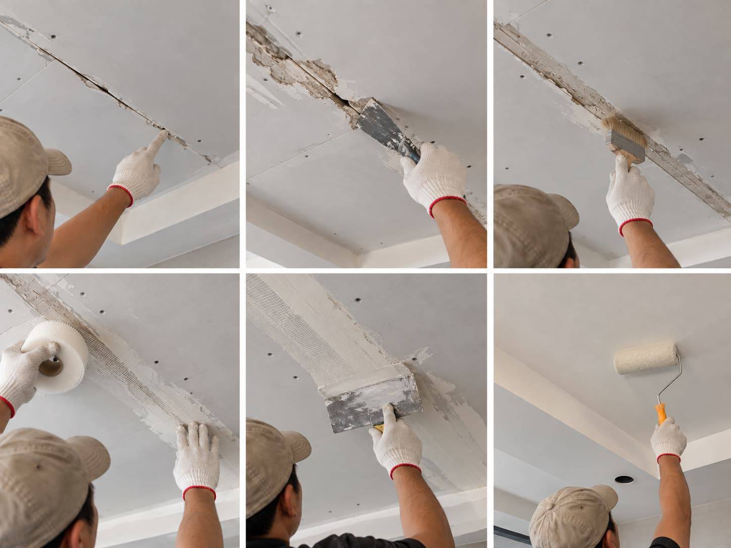 6 Cách Xử Lý Trần Thạch Cao Bị Nứt, Đơn Giản Dễ Làm