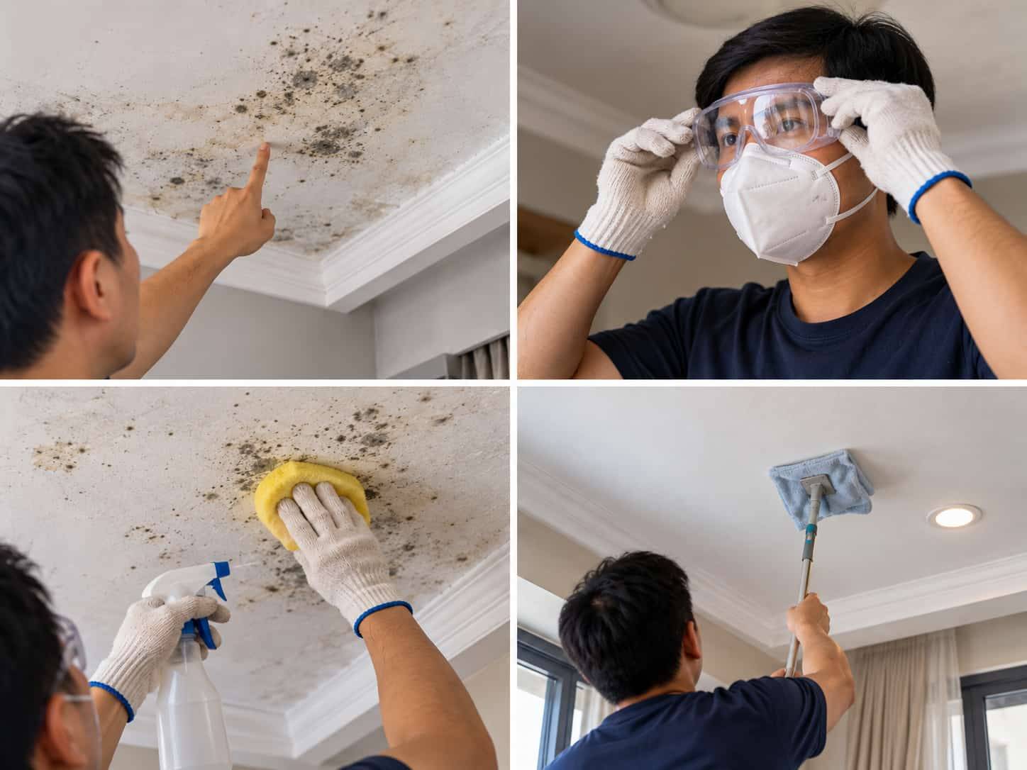 8 Cách Xử Lý Trần Thạch Cao Bị Mốc, Dễ Làm Tại Nhà