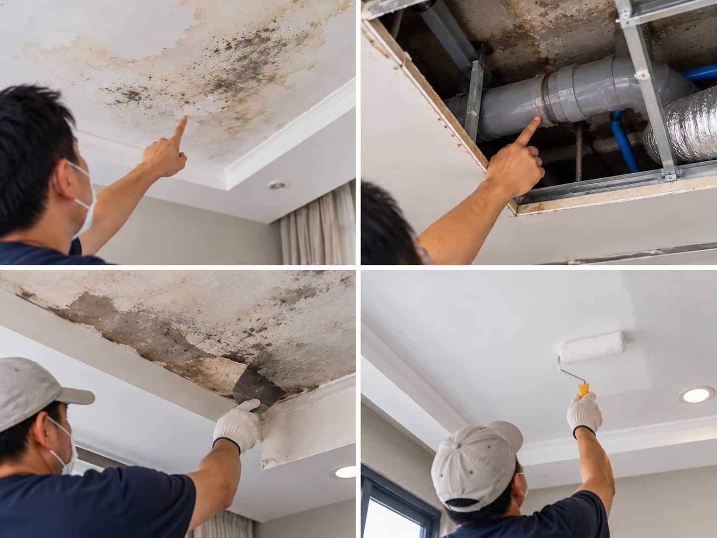 8 Cách Xử Lý Trần Thạch Cao Bị Mốc, Dễ Làm Tại Nhà