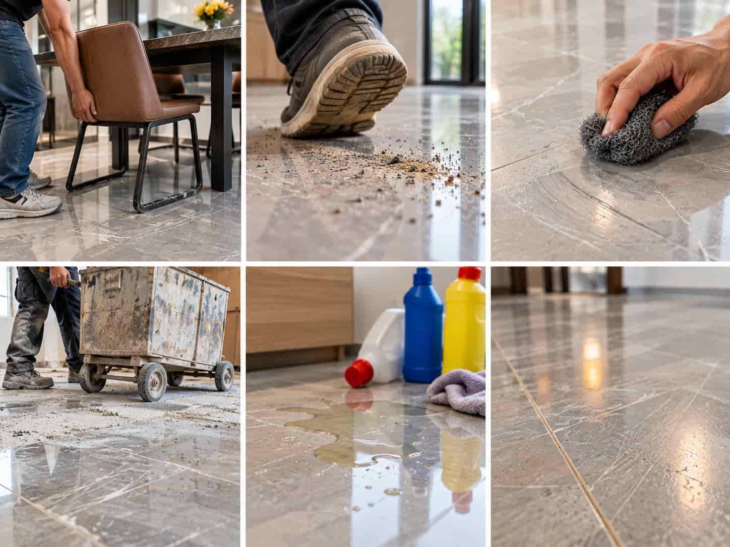 Cách Xử Lý Gạch Bóng Kiếng Bị Trầy, Gạch Men Bị Xước