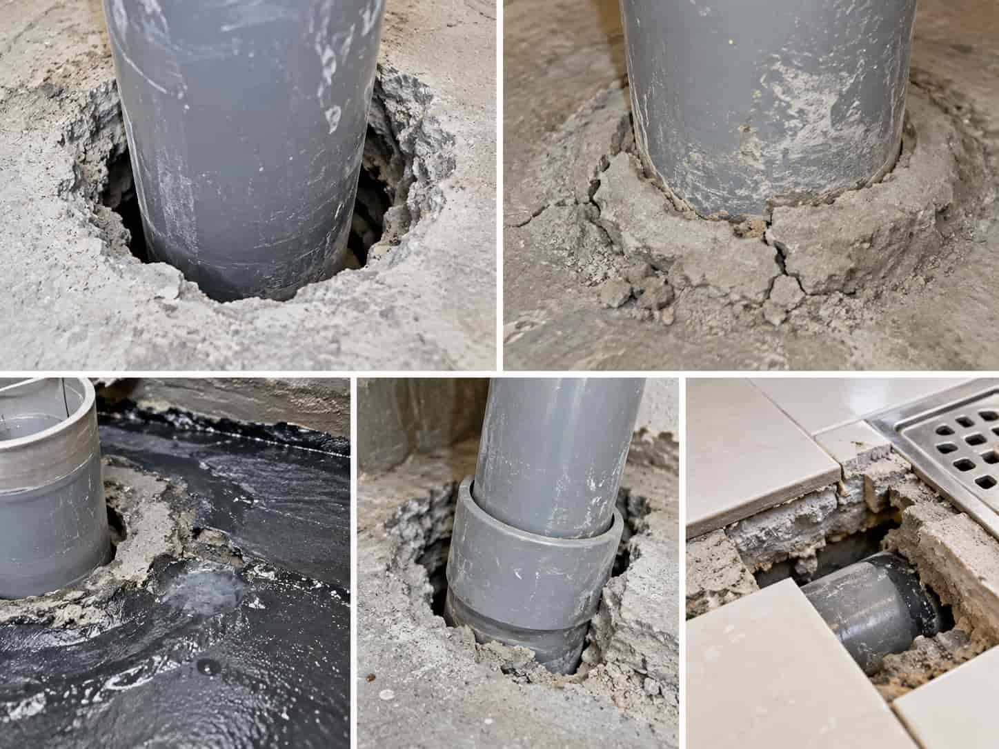 Quy Trình 6 Bước Chống Thấm Cổ Ống Nhà Vệ Sinh Hiệu Quả