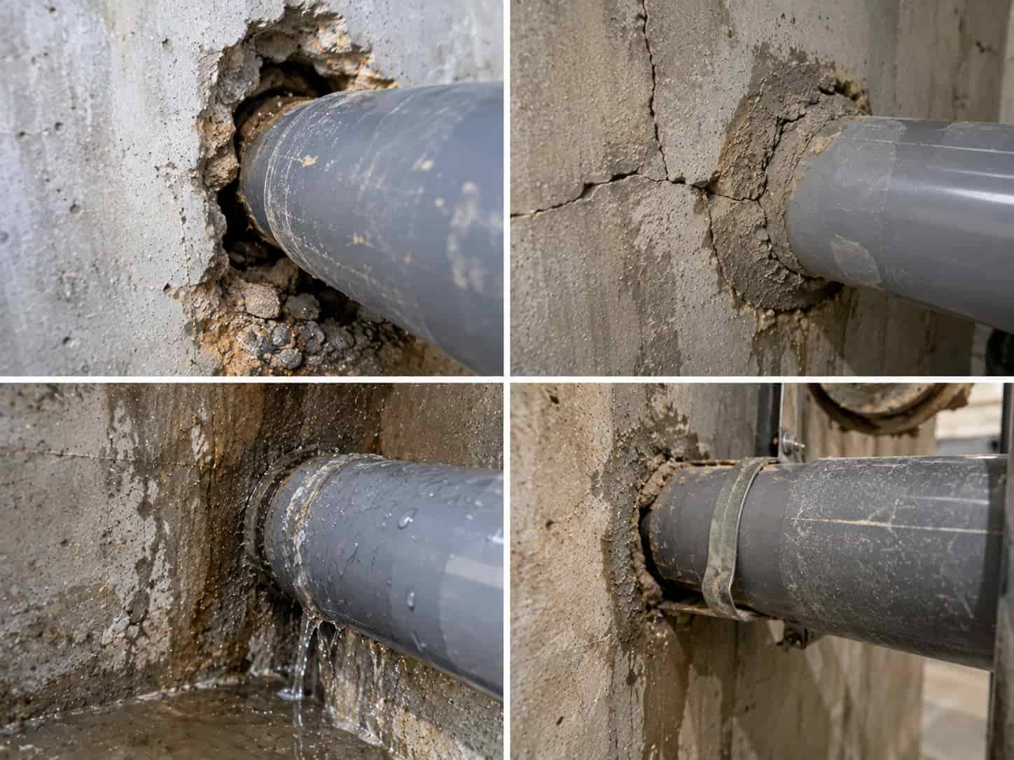 5 Bước Thi Công Chống Thấm Cổ Ống Xuyên Vách Hiệu Quả