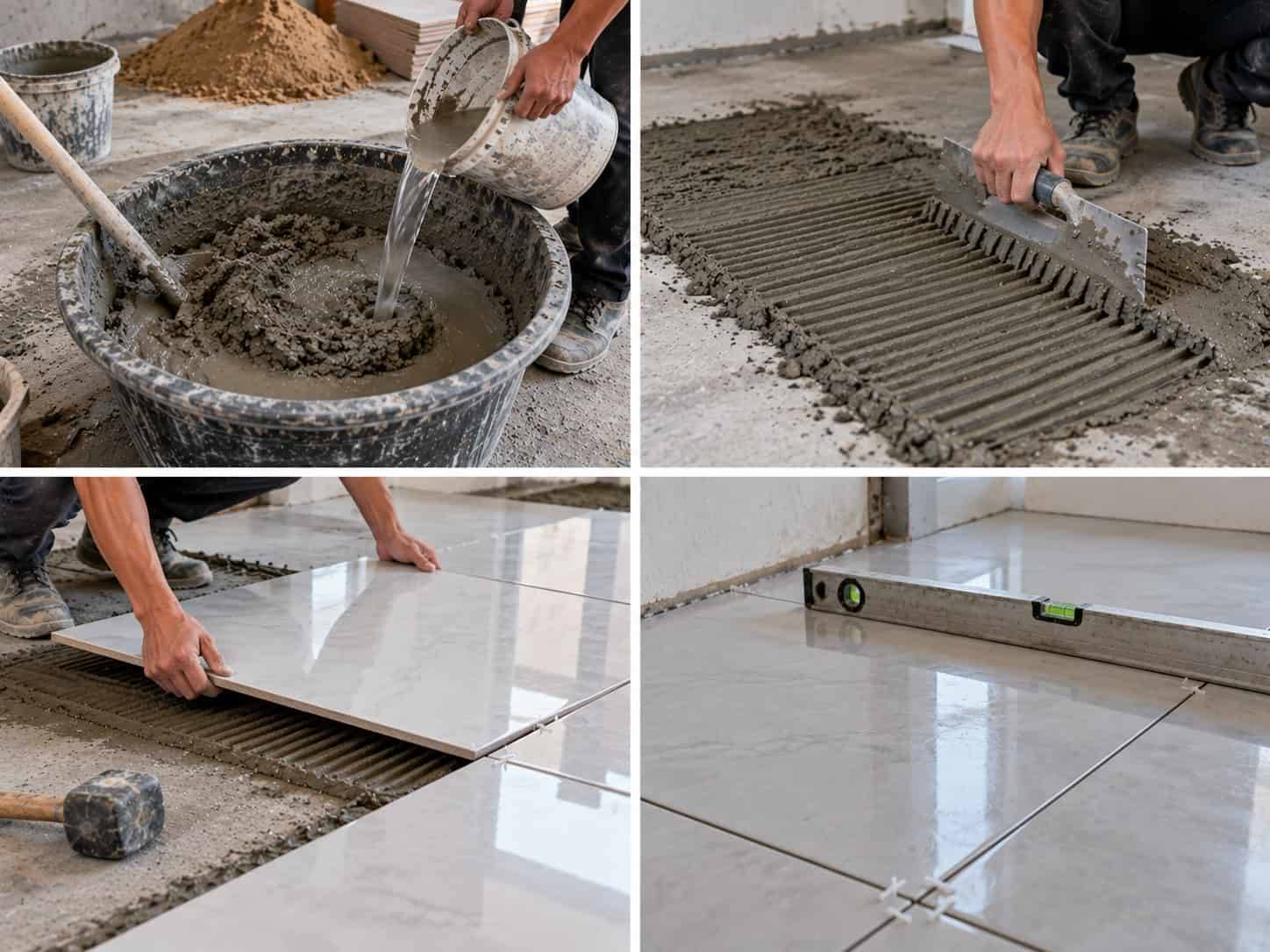 Cách Trộn Xi Măng Với Cát Đúng Tỷ Lệ Cho Từng Hạng Mục