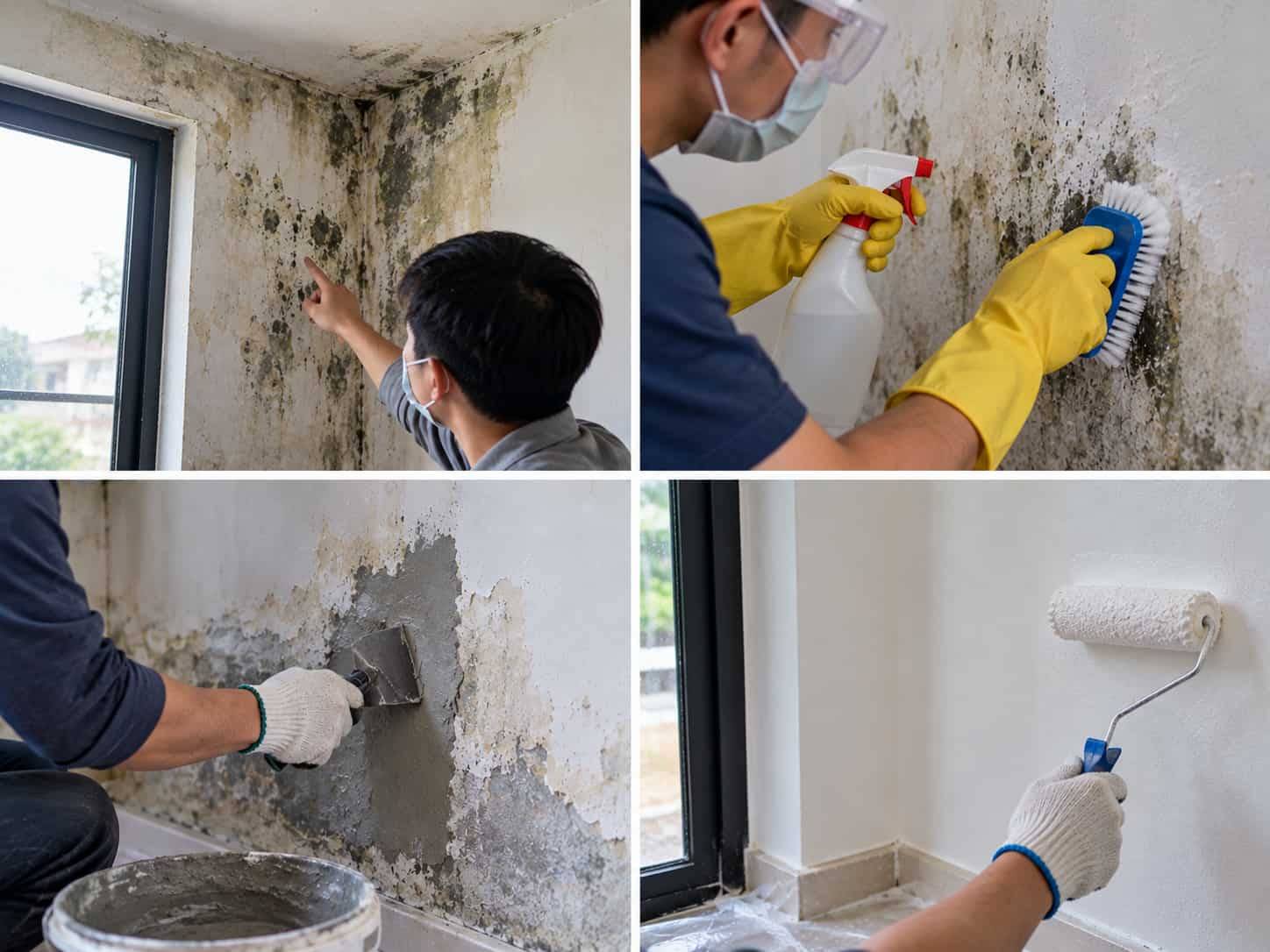 Mốc Tường Có Độc Không? Tác Hại Và Cách Xử Lý An Toàn