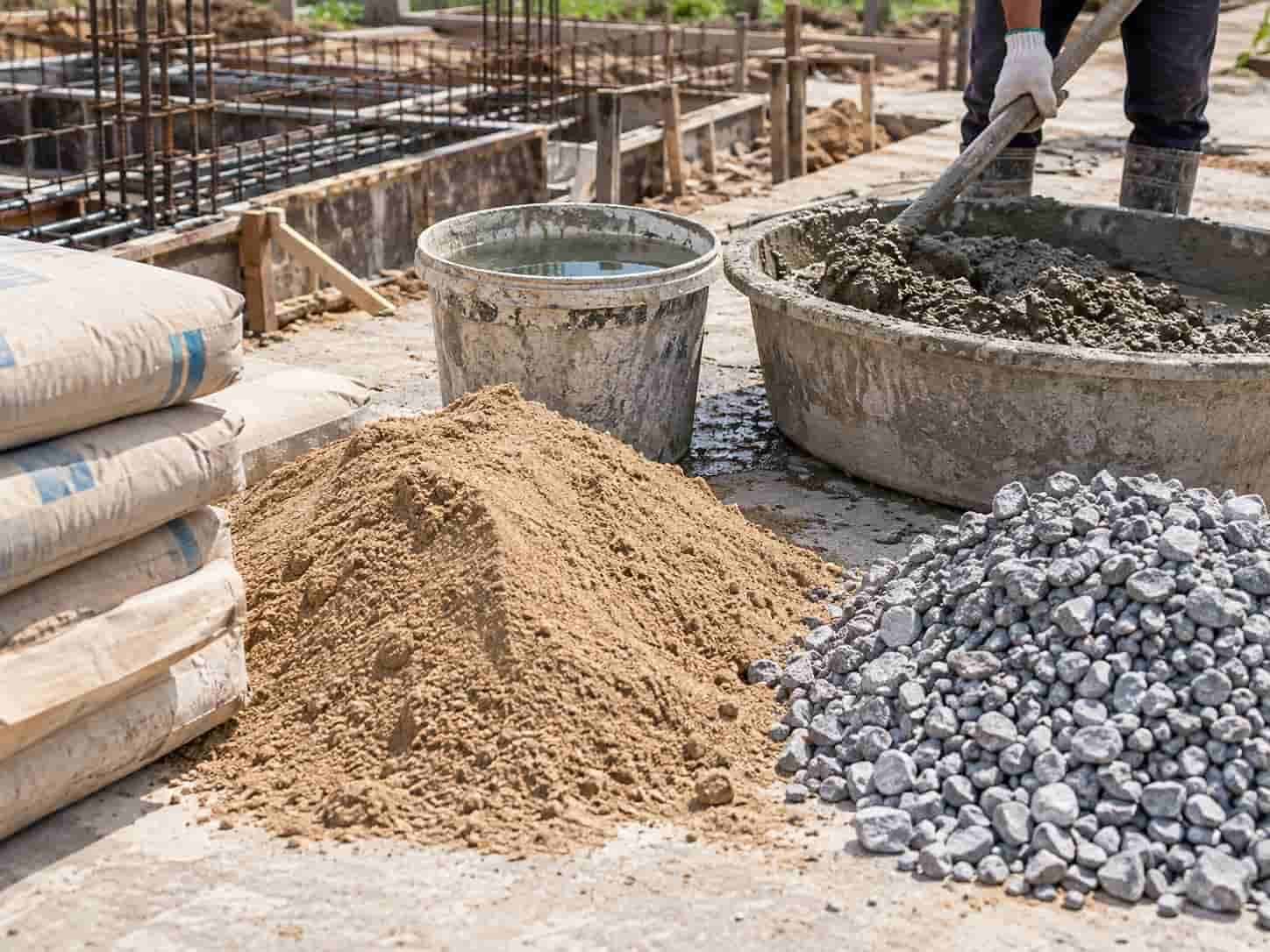 Tỷ Lệ Trộn Bê Tông Chuẩn Mác 200, 250, 300 Và Cách Trộn