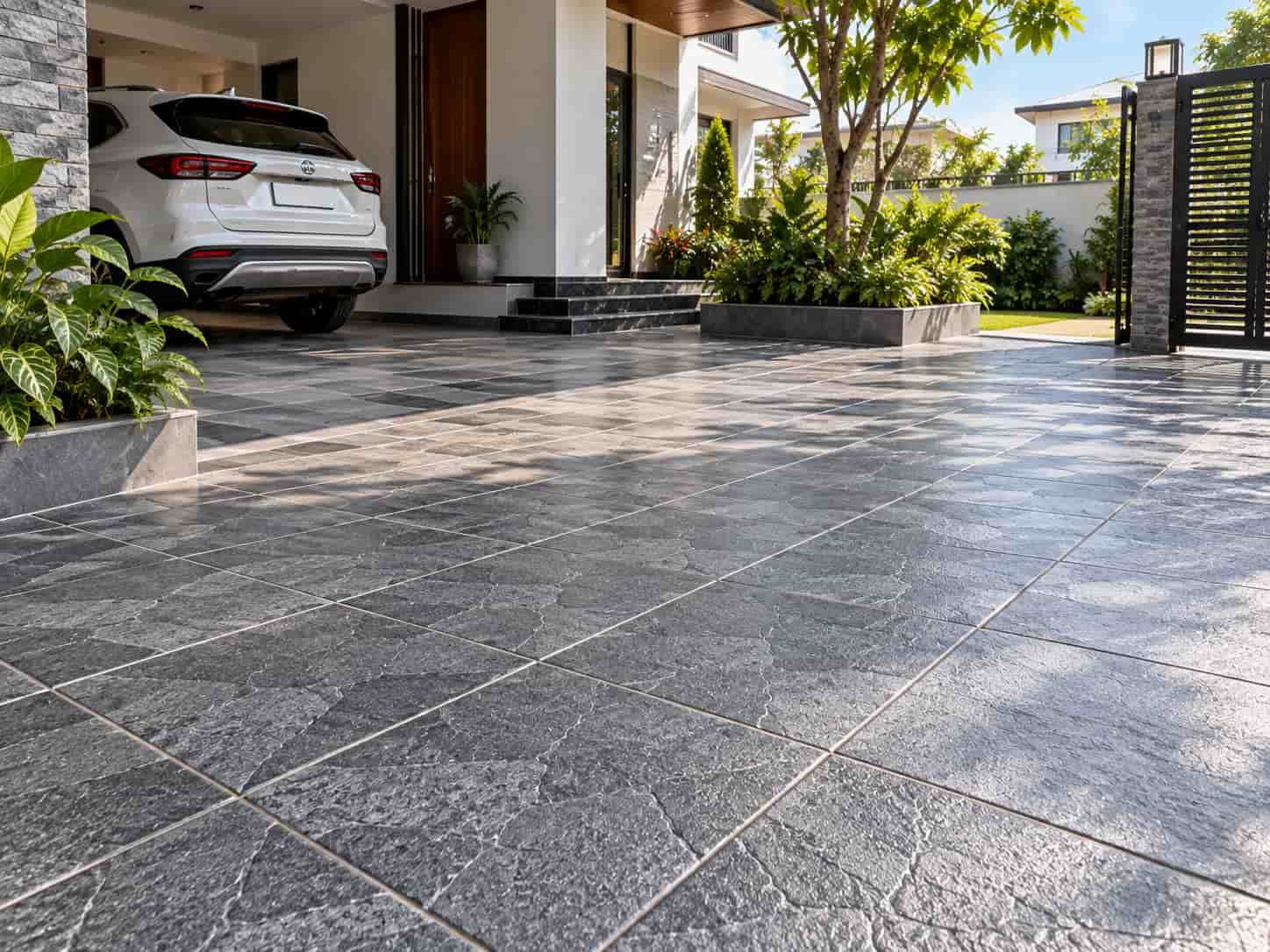 Top 7 Vật Liệu Lát Sàn Ngoài Trời Bền Đẹp, Chống Trơn