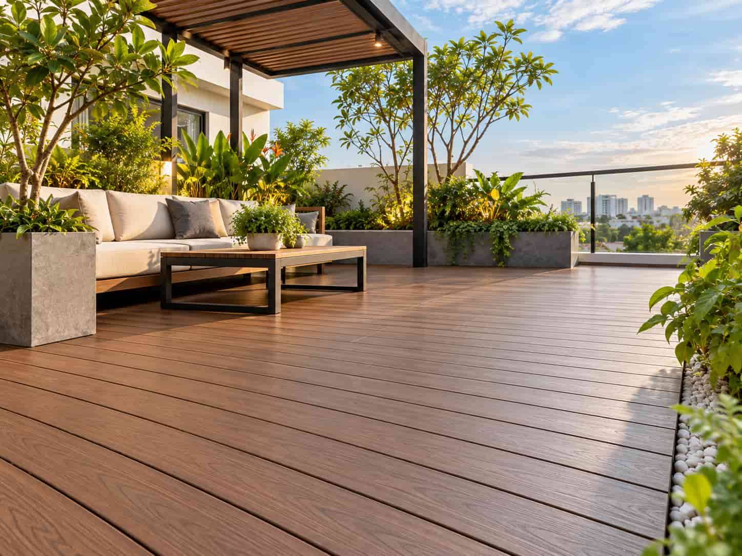 Top 7 Vật Liệu Lát Sàn Ngoài Trời Bền Đẹp, Chống Trơn