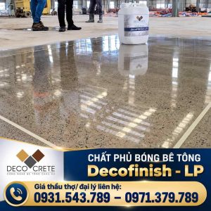 Phủ bóng sàn Decofinish - LP