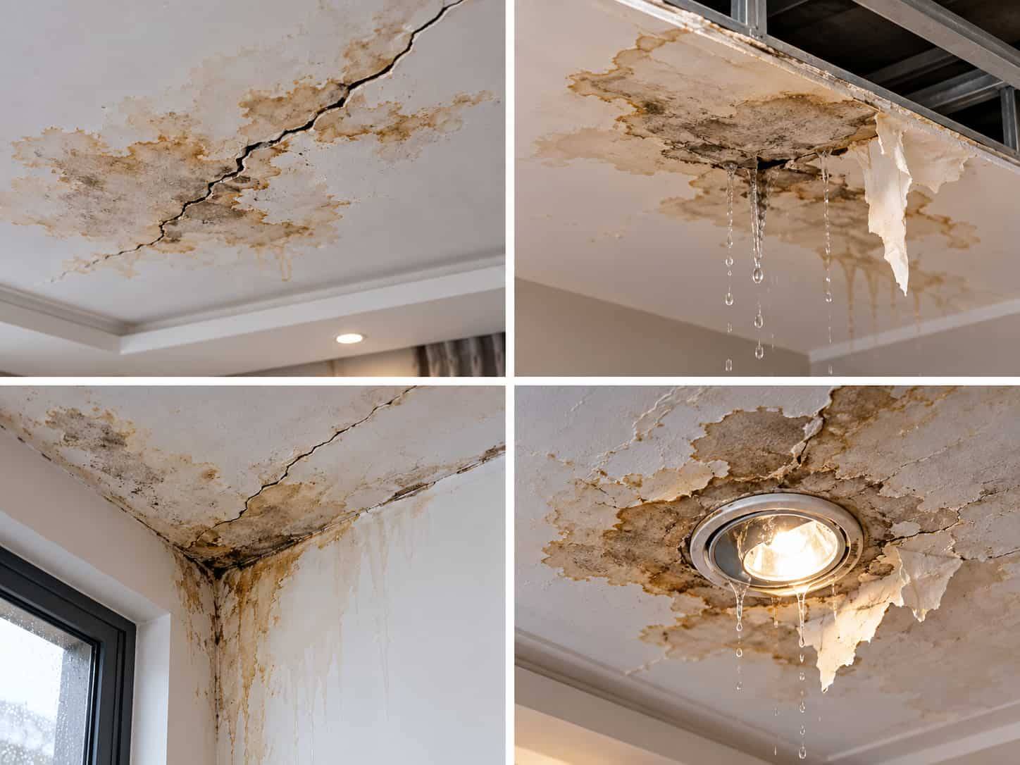 9 Cách Xử Lý Trần Nhà Bị Nứt Thấm Nước, Dễ Thực Hiện