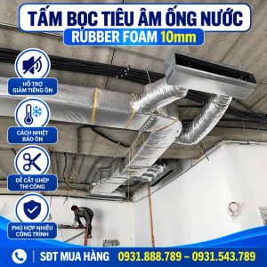 Tấm bọc tiêu âm ống nước