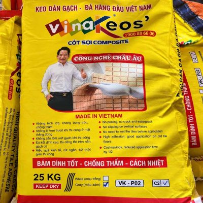 Keo Dán Gạch Vinakeos Bao 25kg