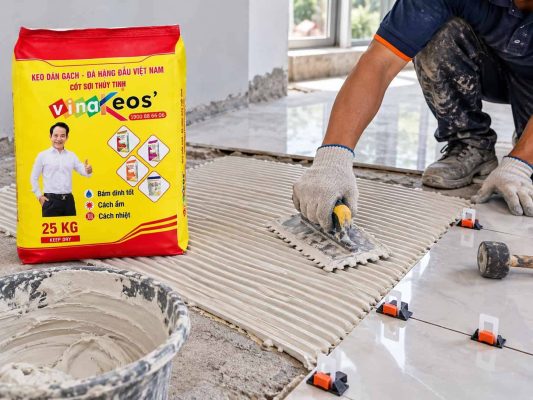 Định mức keo dán gạch