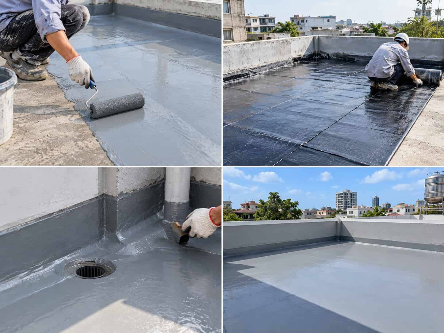 8 Bí Quyết Chống Thấm Lộ Thiên Hiệu Quả, Vật Liệu Nên Dùng