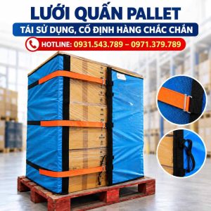 Lưới Quấn Pallet Tái Sử Dụng