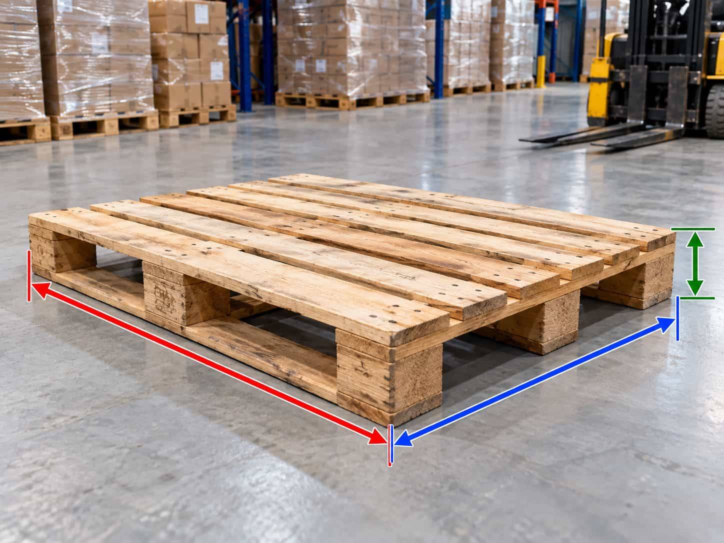 Kích Thước Pallet Tiêu Chuẩn: Pallet Gỗ, Nhựa Bao Nhiêu?