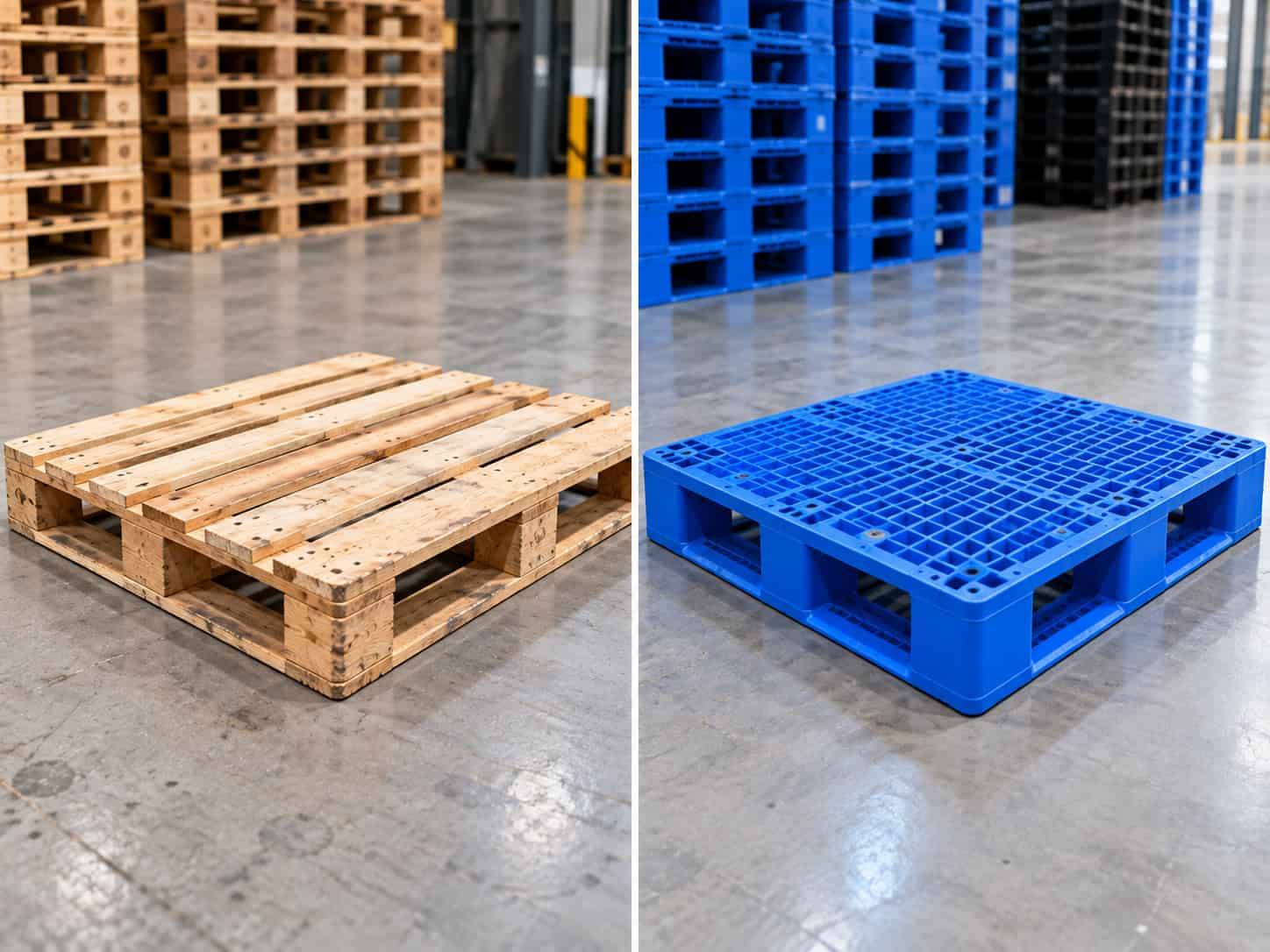 Kích Thước Pallet Tiêu Chuẩn: Pallet Gỗ, Nhựa Bao Nhiêu?