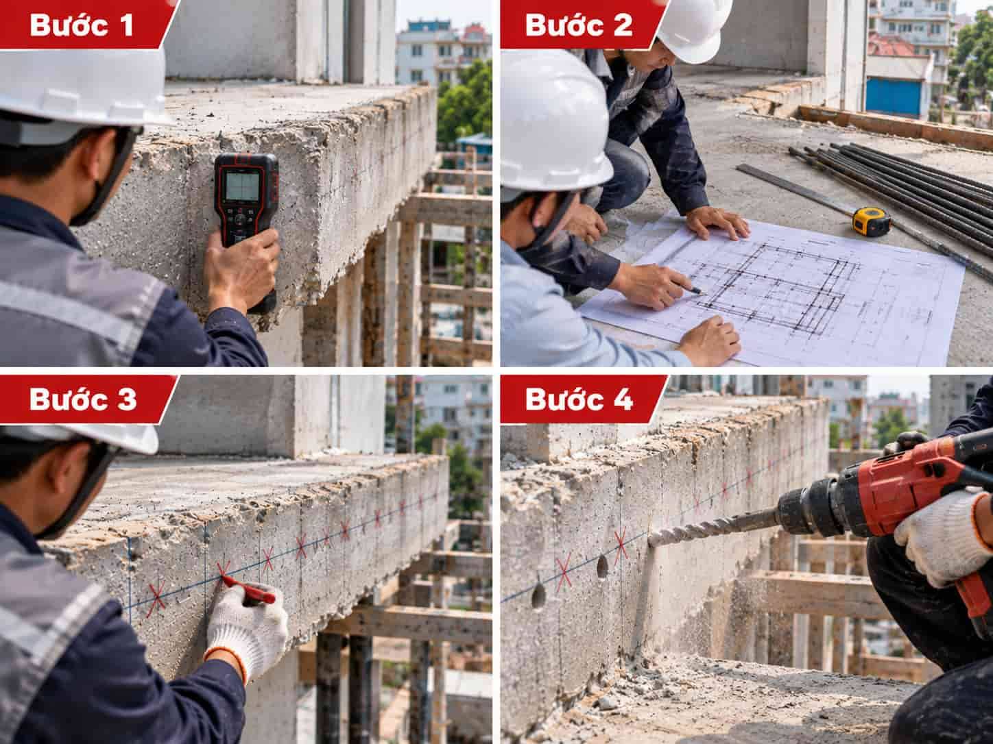 Hướng Dẫn Kỹ Thuật Nối Sàn Bê Tông Cũ Và Mới Đúng Cách