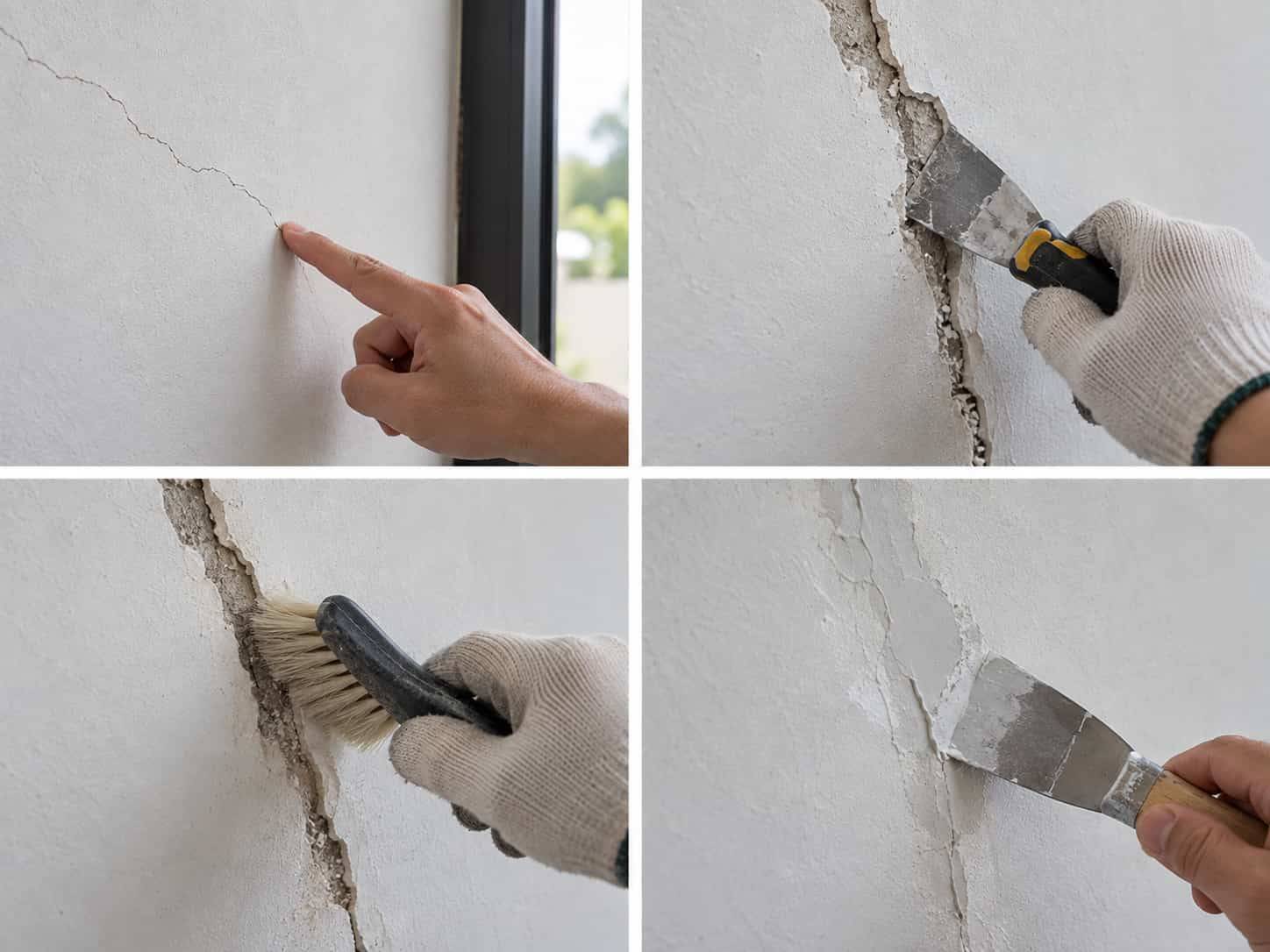 8 Cách Xử Lý Vết Nứt Tường Nhỏ Đơn Giản, Dễ Làm